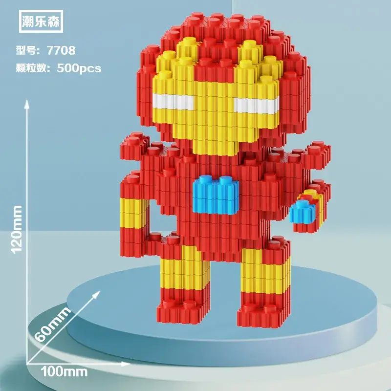 Miniature Diamond Building Blocks for Kids Puzzle Toy - Image 47