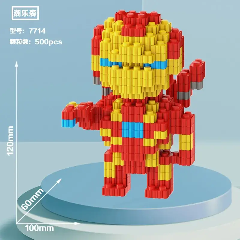 Miniature Diamond Building Blocks for Kids Puzzle Toy - Image 53