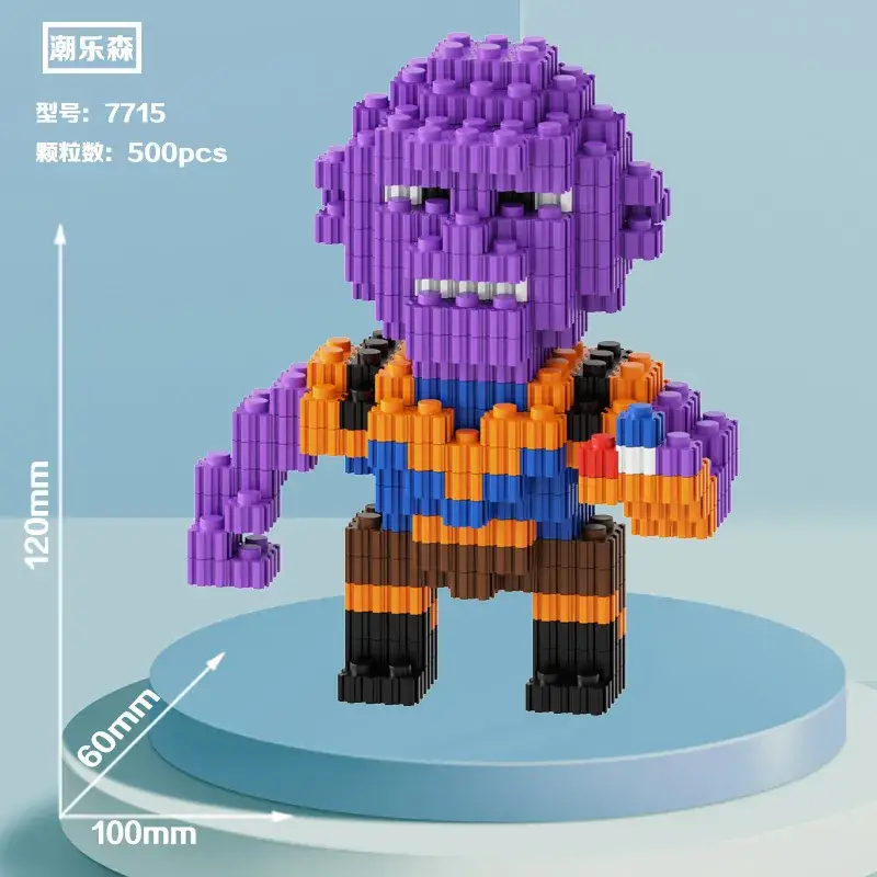 Miniature Diamond Building Blocks for Kids Puzzle Toy - Image 54