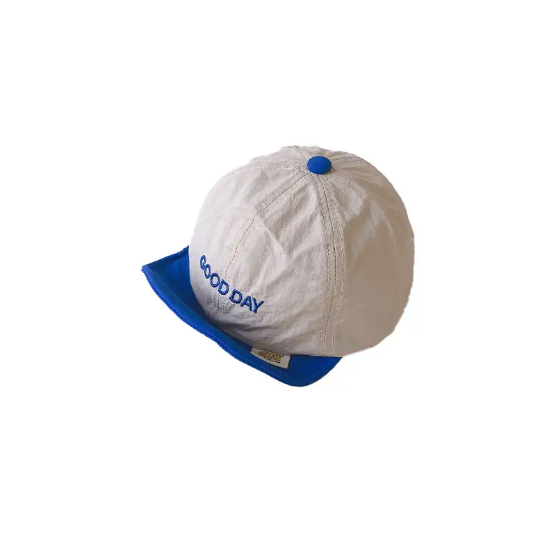 Brown Cotton Baseball Cap for Men Women Summer Wear