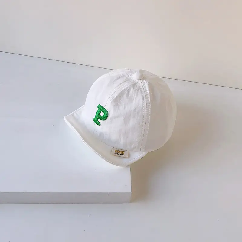 Brown Cotton Baseball Cap for Men Women Summer Wear