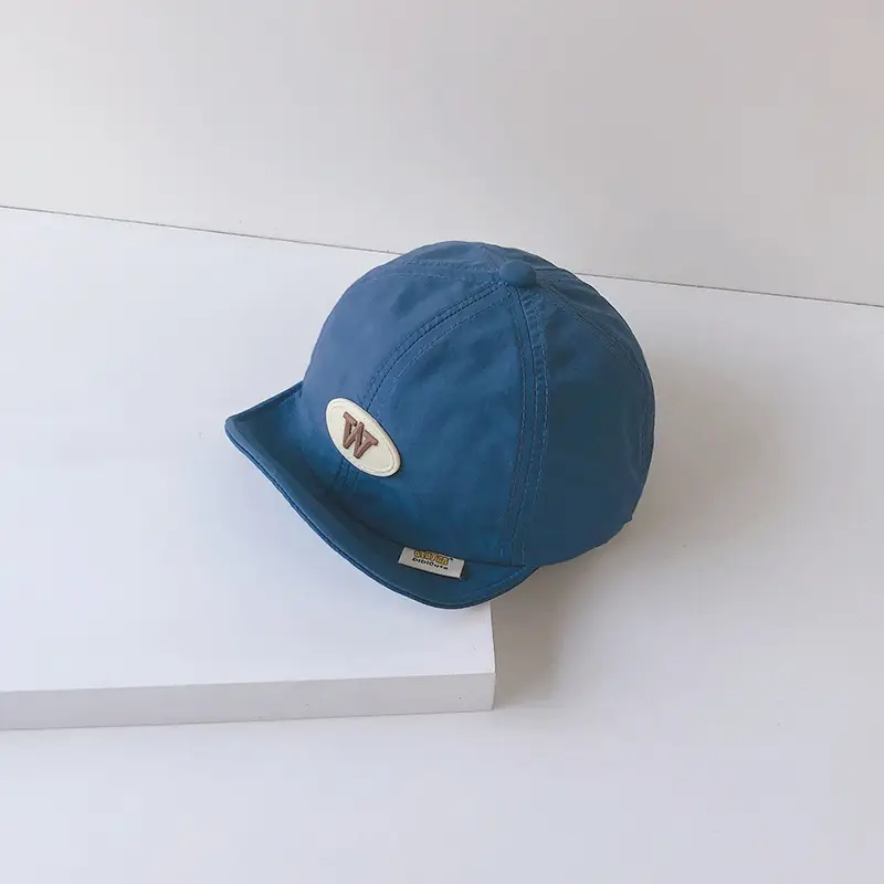 Brown Cotton Baseball Cap for Men Women Summer Wear