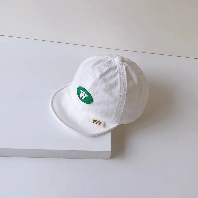 Brown Cotton Baseball Cap for Men Women Summer Wear