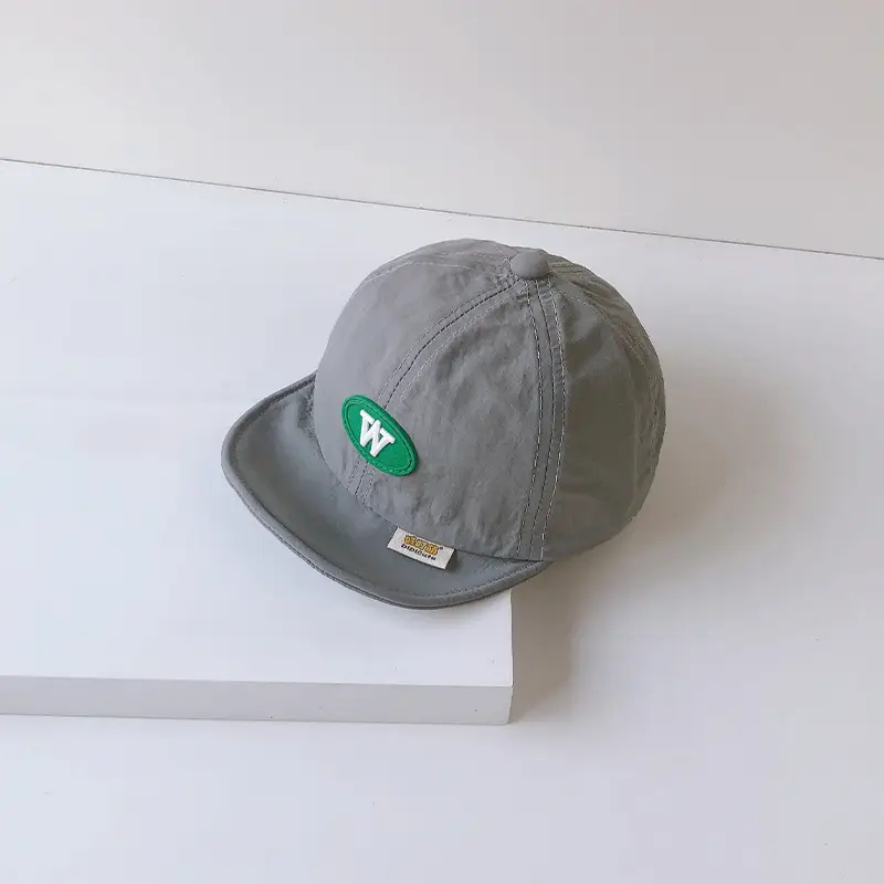 Brown Cotton Baseball Cap for Men Women Summer Wear