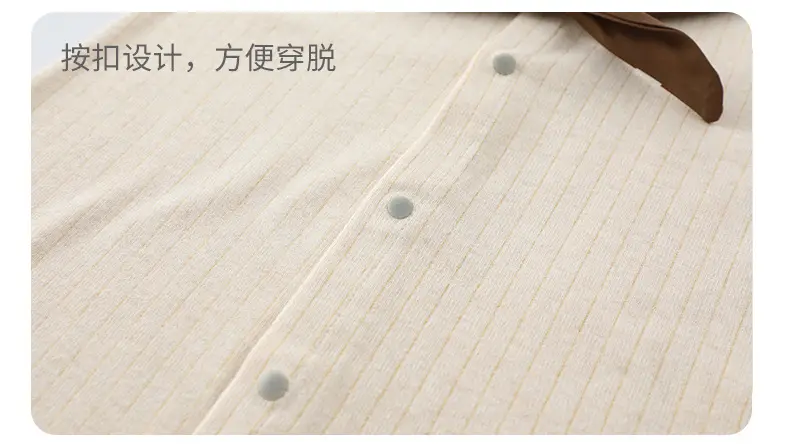 Baby Jumpsuit Class A Pure Cotton Shushed Climbing — feature 11