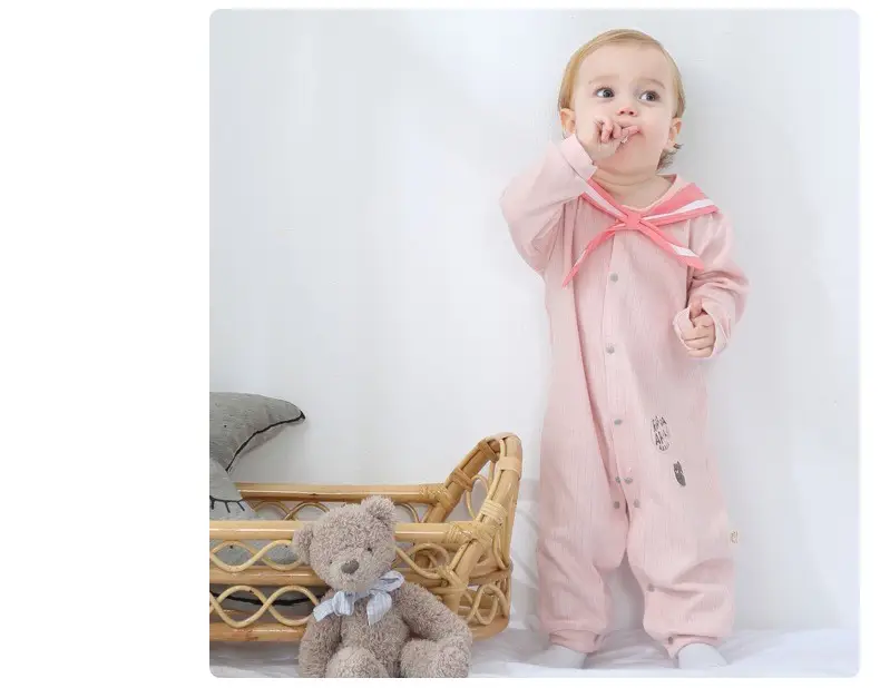 Baby Jumpsuit Class A Pure Cotton Shushed Climbing — feature 22