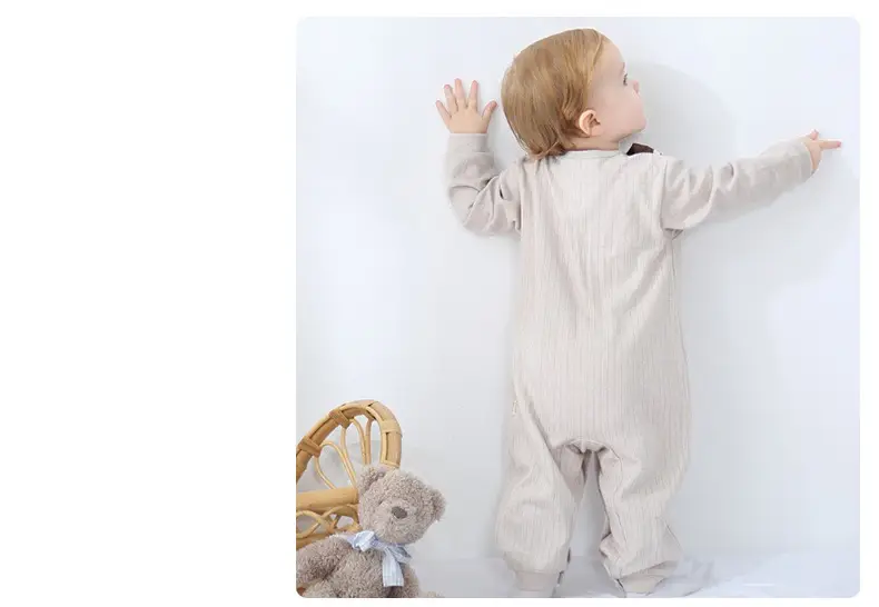 Baby Jumpsuit Class A Pure Cotton Shushed Climbing — feature 24