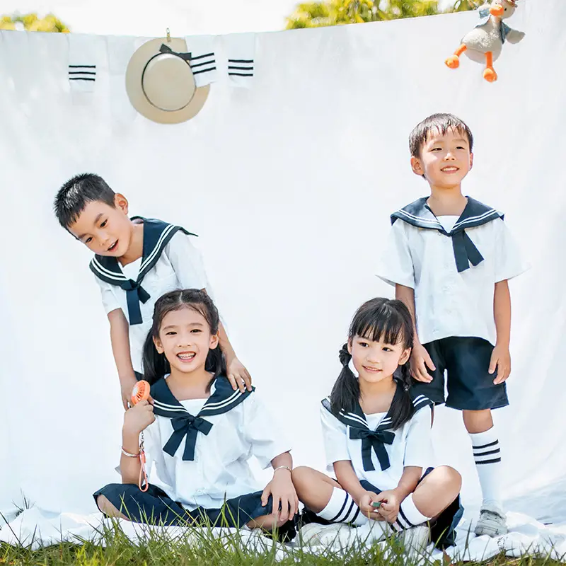 Kids Japanese Style Shorts Black Nautica Style - Image 7
