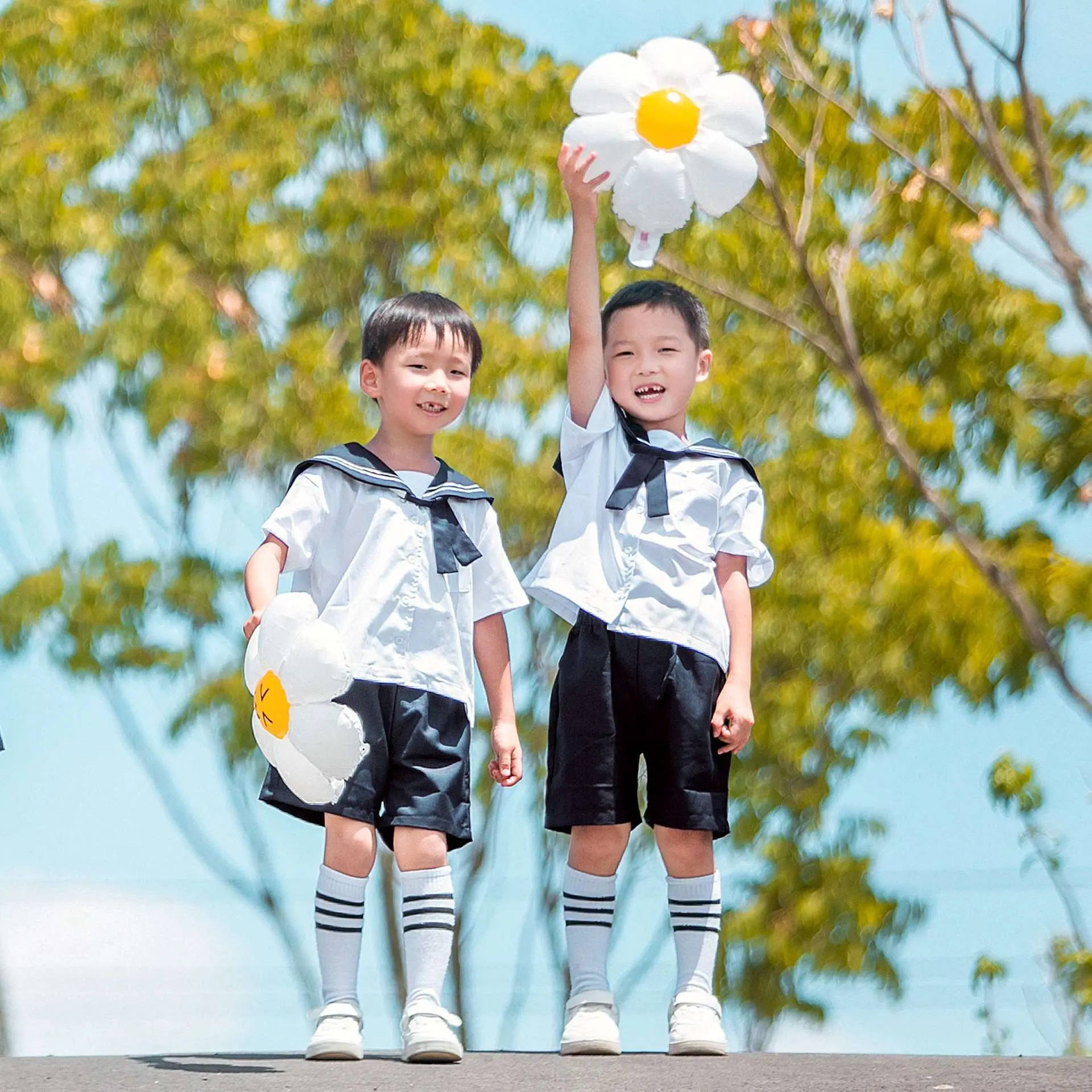 Kids Japanese Style Shorts Black Nautica Style - Image 8