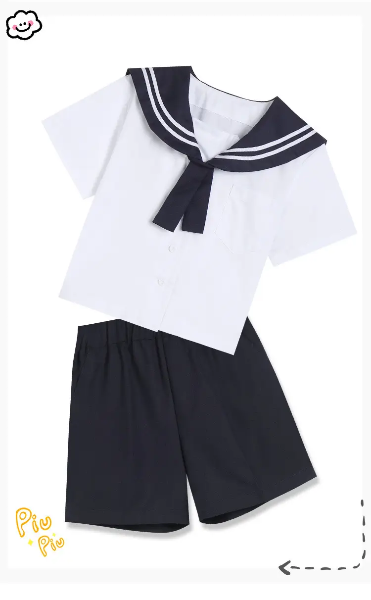 Kids Japanese Style Shorts Black Nautica Style — feature 17