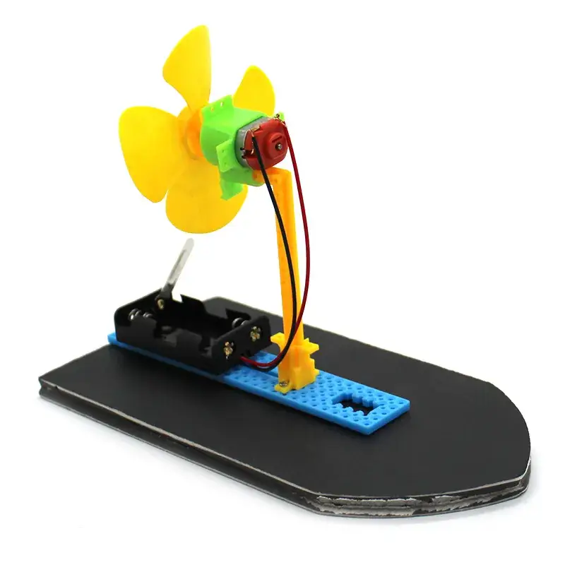 DIY Spin Blade Fan Toy for Kids Science Experiment - Image 25