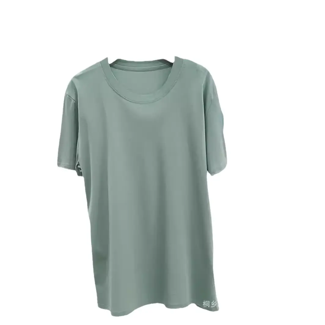 Men's Black T-Shirt Crew Neck Cool Feeling