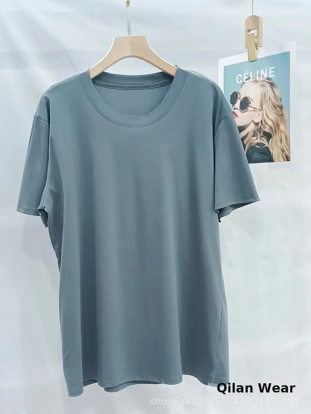 Men's Black T-Shirt Crew Neck Cool Feeling — feature 5
