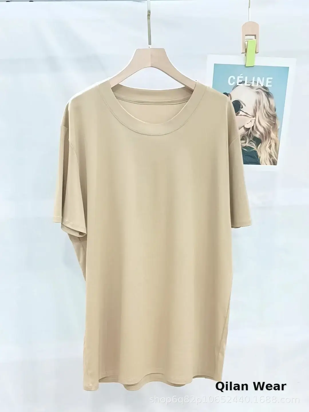 Men's Black T-Shirt Crew Neck Cool Feeling — feature 6