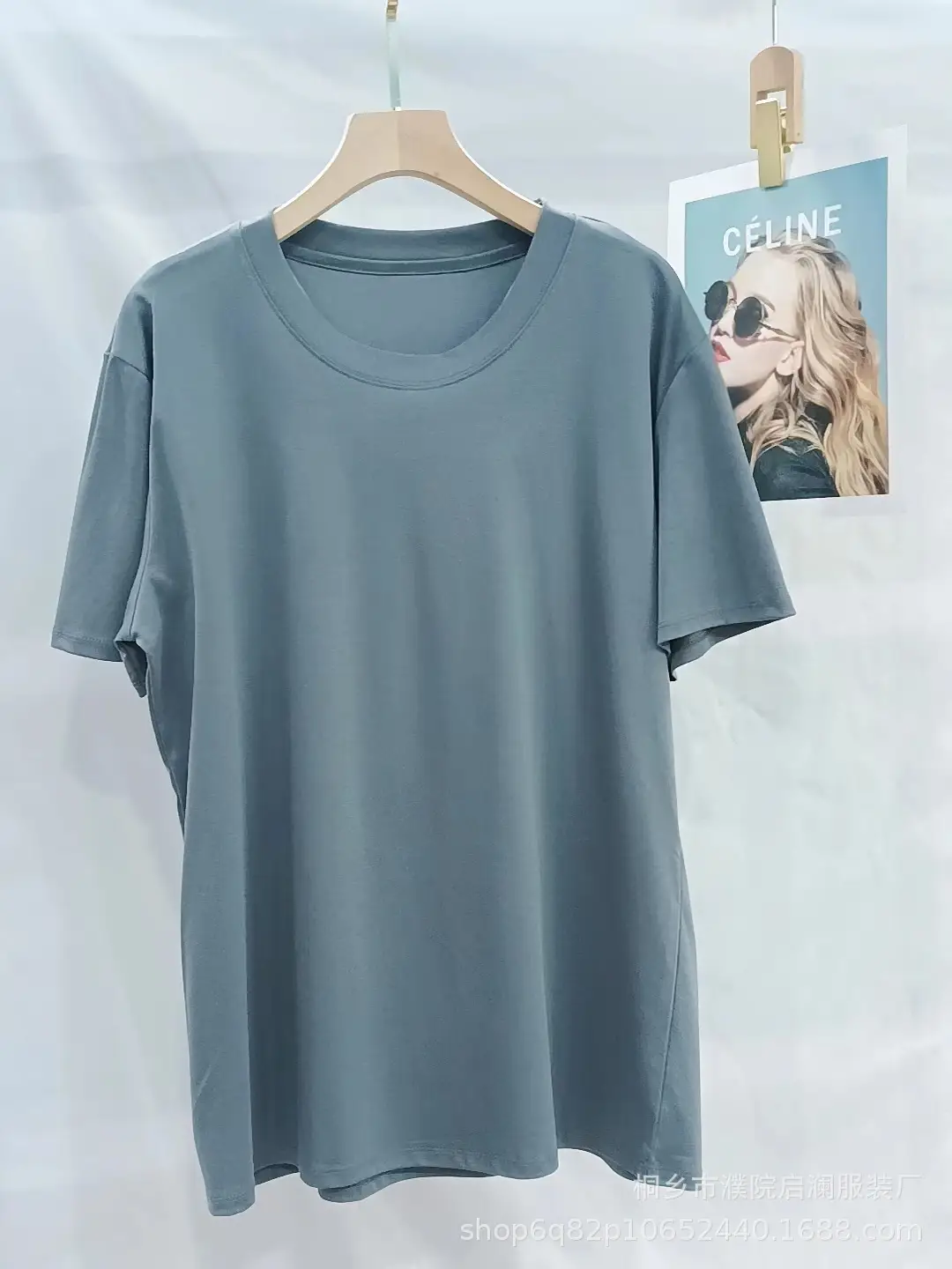 Men's Black T-Shirt Crew Neck Cool Feeling
