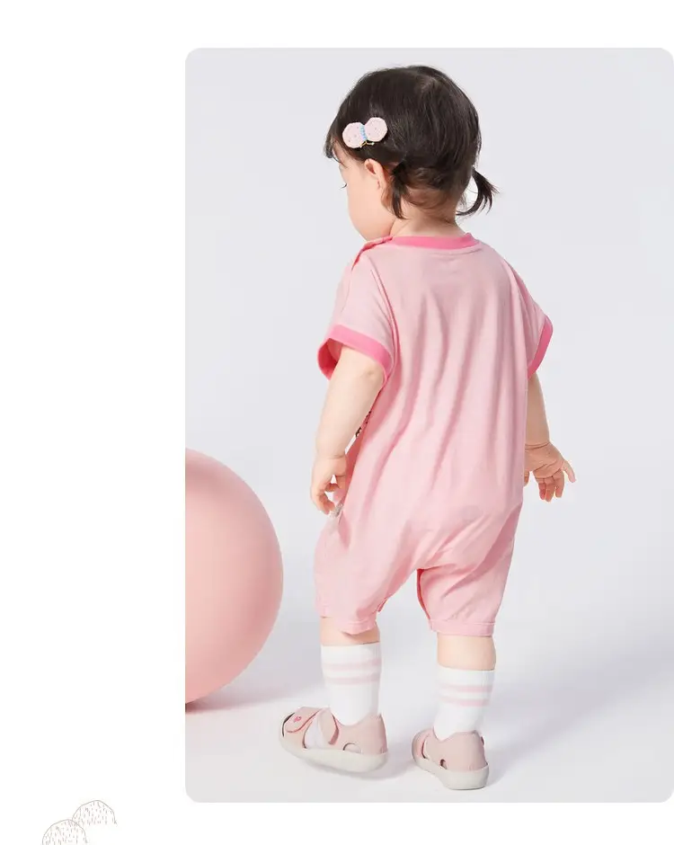 Pure Cotton Baby Outing Jumpsuit Summer New Style — feature 13