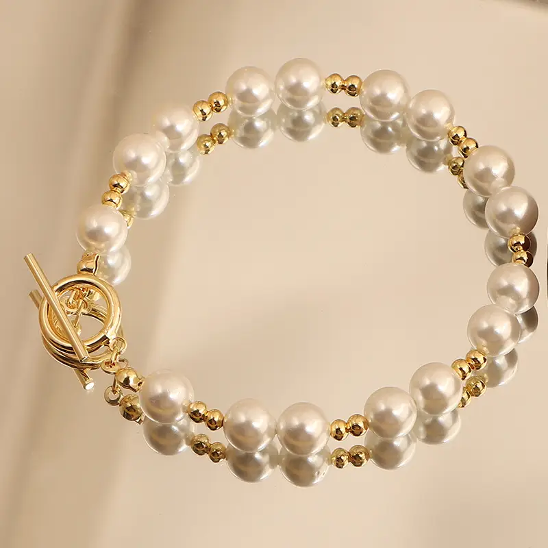 Broken Silver Pearl Bracelet for Girls Wholesale — feature 11