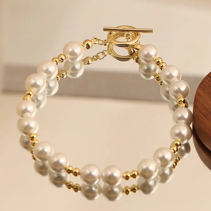 Broken Silver Pearl Bracelet for Girls Wholesale — feature 12