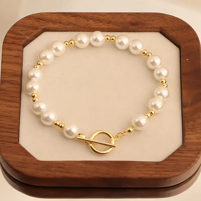 Broken Silver Pearl Bracelet for Girls Wholesale — feature 14