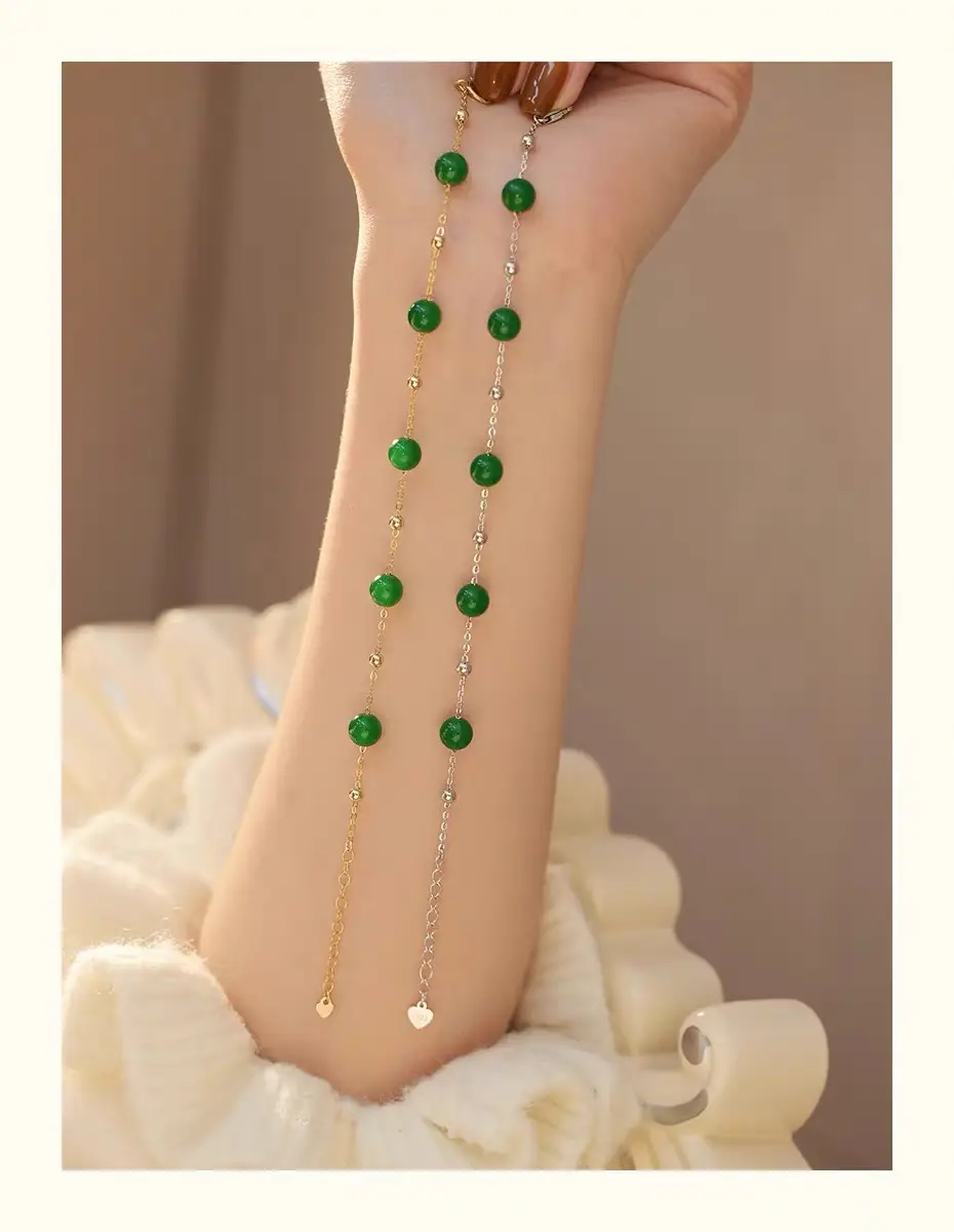 Broken Silver Pearl Bracelet for Girls Wholesale - Image 30