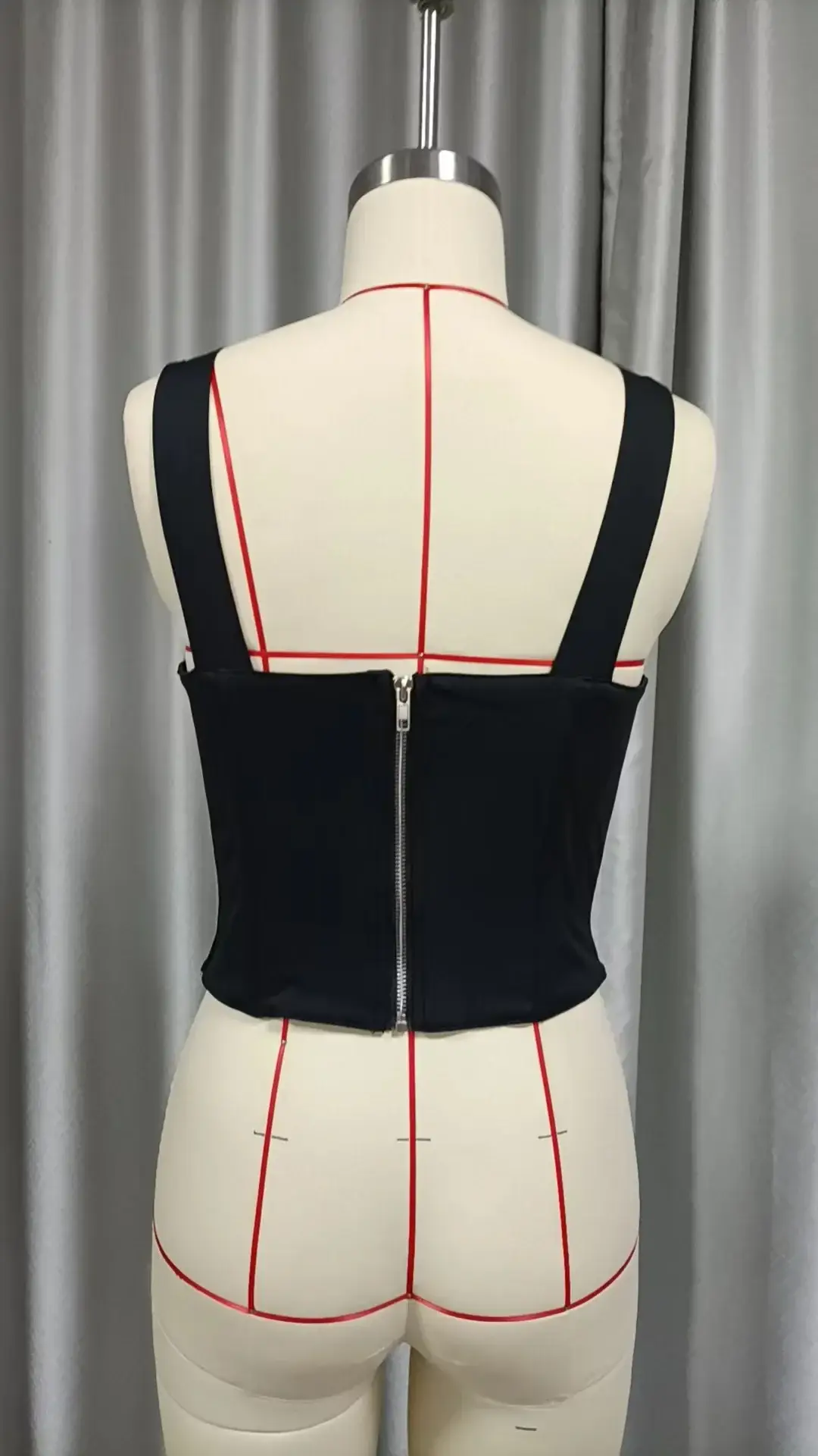 European American Women's 2023 Sexy Fishbone Sling Backless Vest Top - Image 13