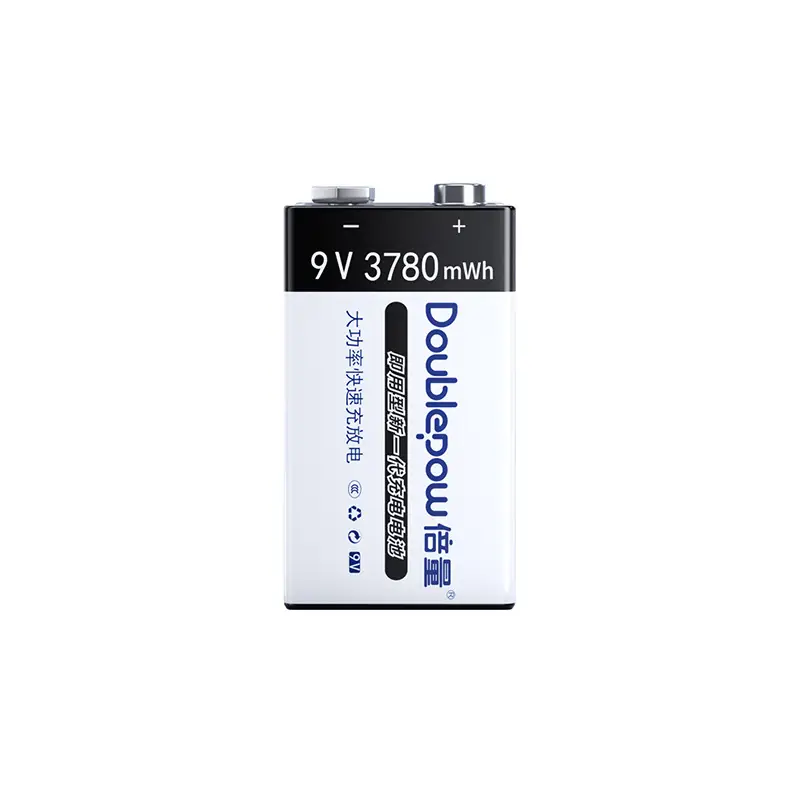 Double 9V rechargeable battery Type-C Port fast charging instrument multimeter microphone spot wholesale