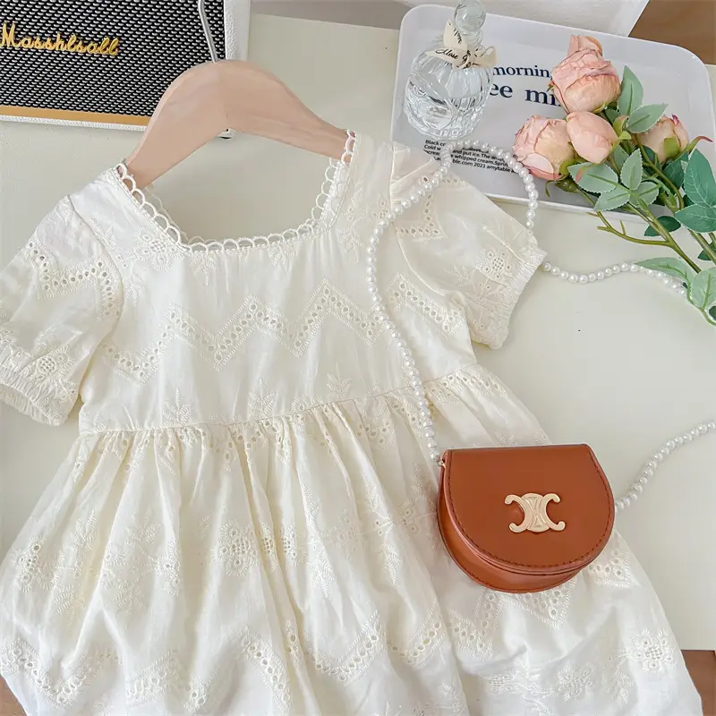 Korean Style Lace Dress for Girls Summer 2025 - Image 9