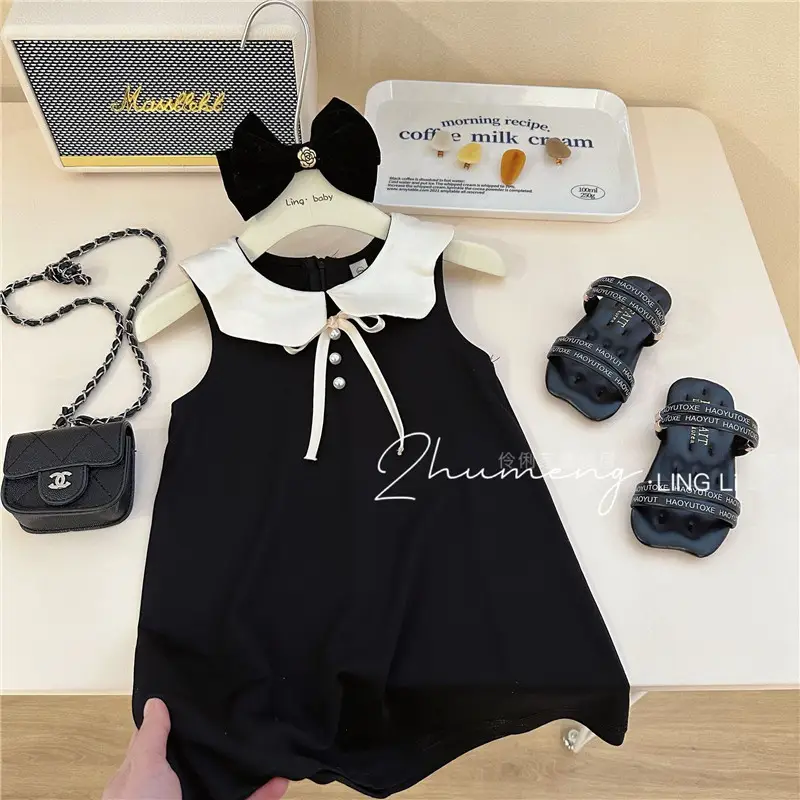 Korean Style Lace Dress for Girls Summer 2025 - Image 2