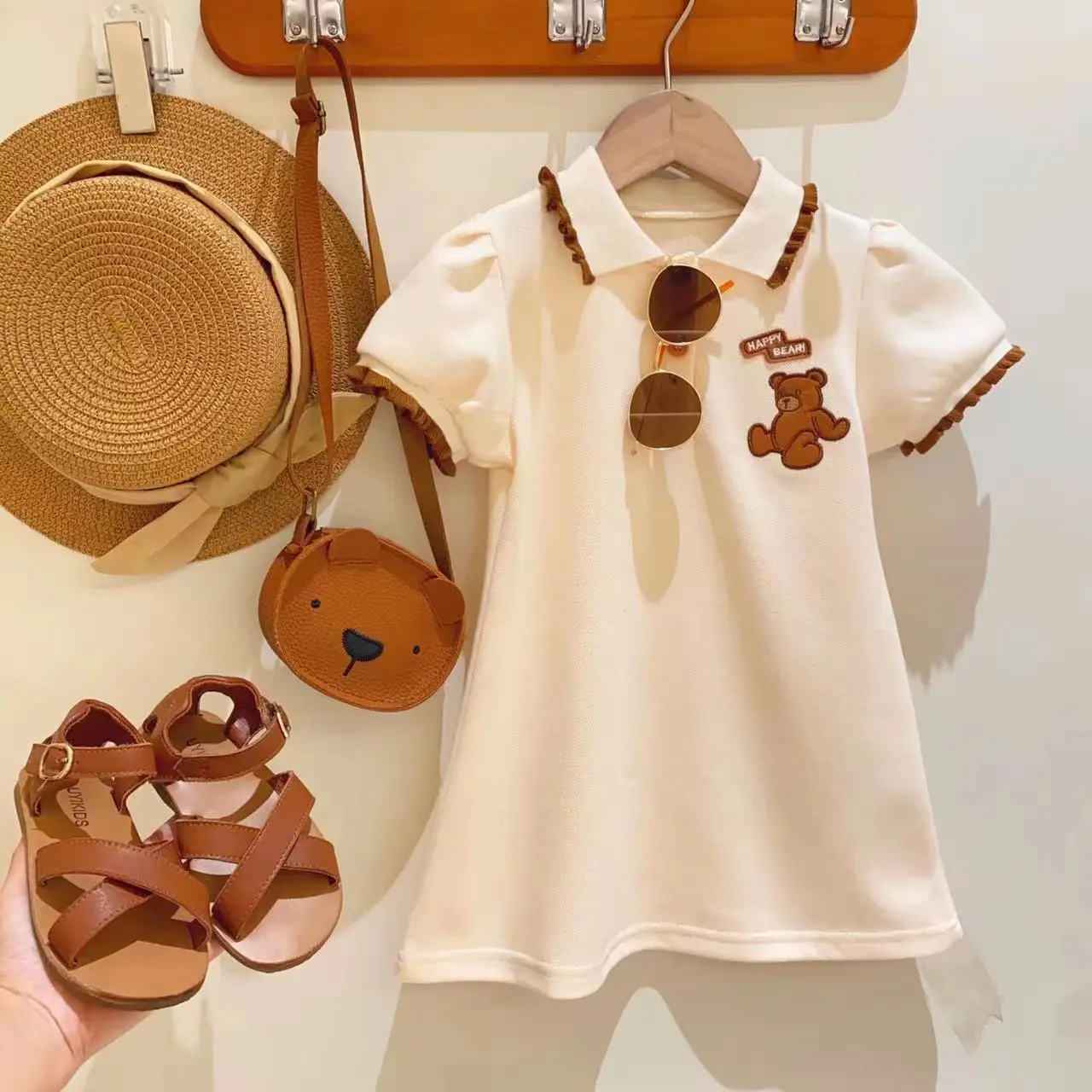 Korean Style Lace Dress for Girls Summer 2025 - Image 3