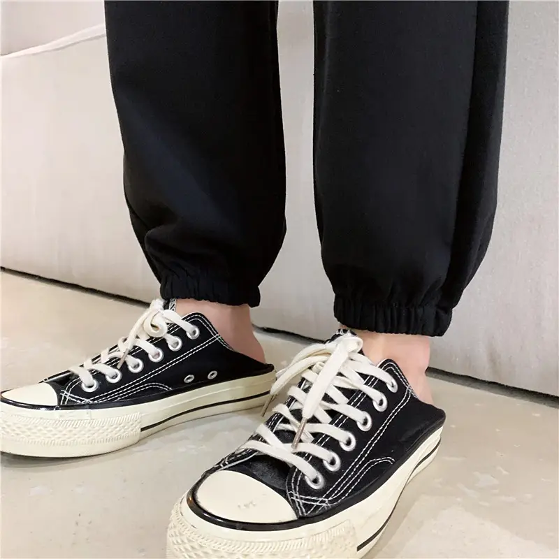 Korean Style Plus Size Embroidered Sweatpants Women — feature 11