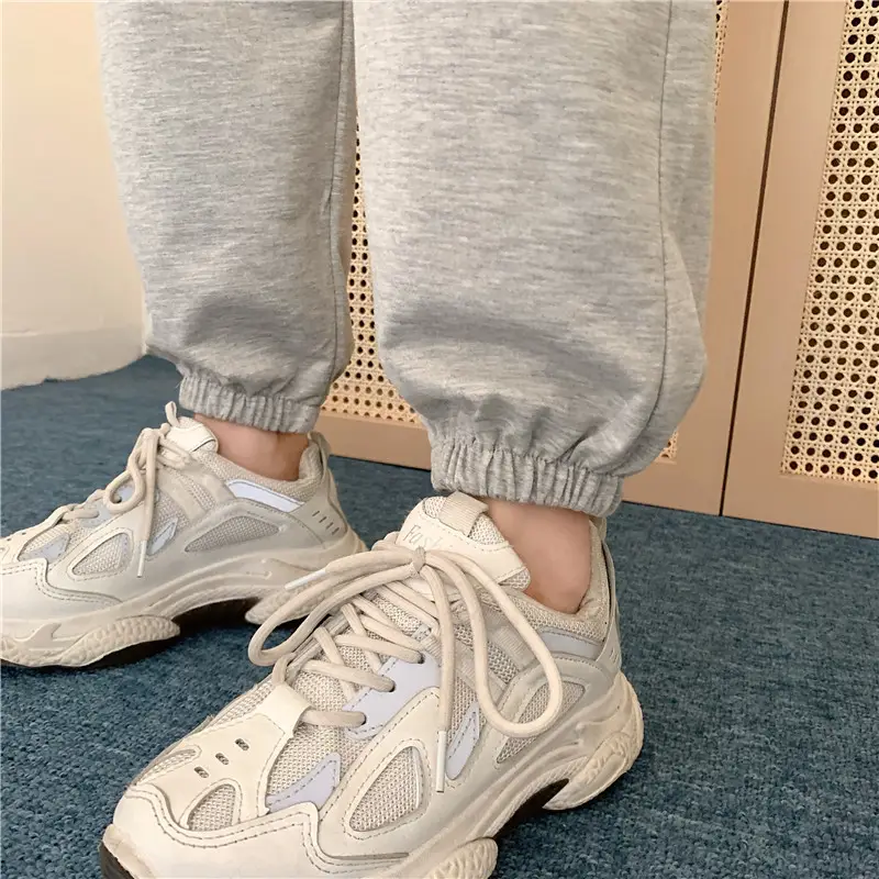 Korean Style Plus Size Embroidered Sweatpants Women — feature 21