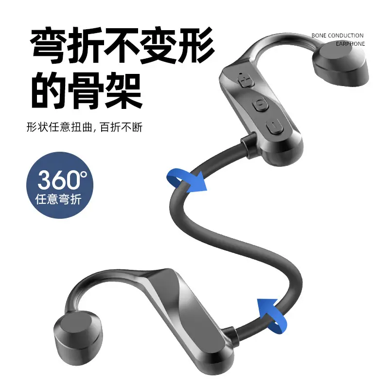 Over-Ear Bluetooth Wireless Sports Headphones Blue