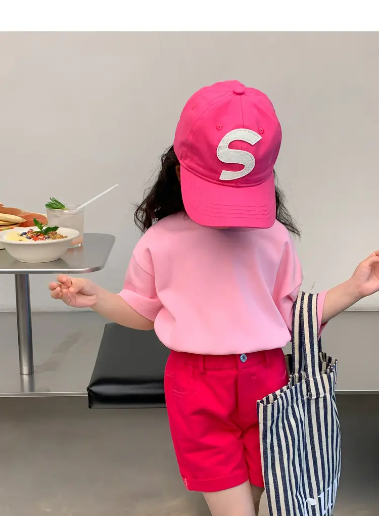 Black T-Shirt for Girls Summer Wear Solid Color — feature 39