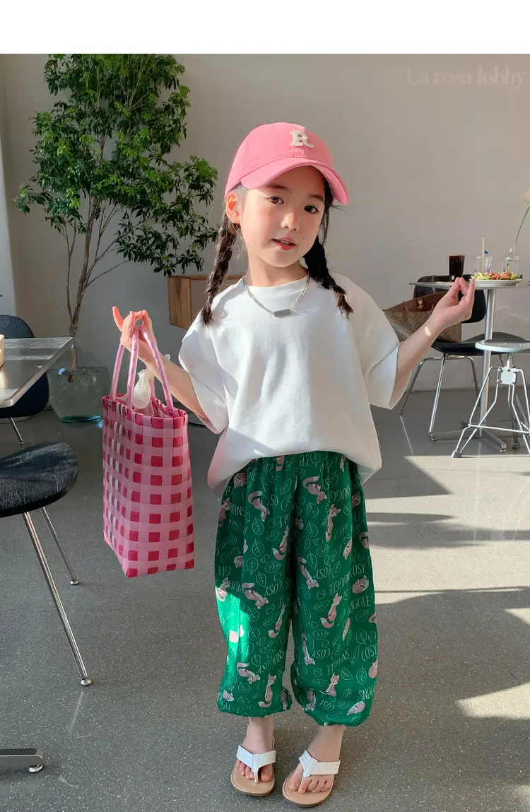 Black T-Shirt for Girls Summer Wear Solid Color — feature 57