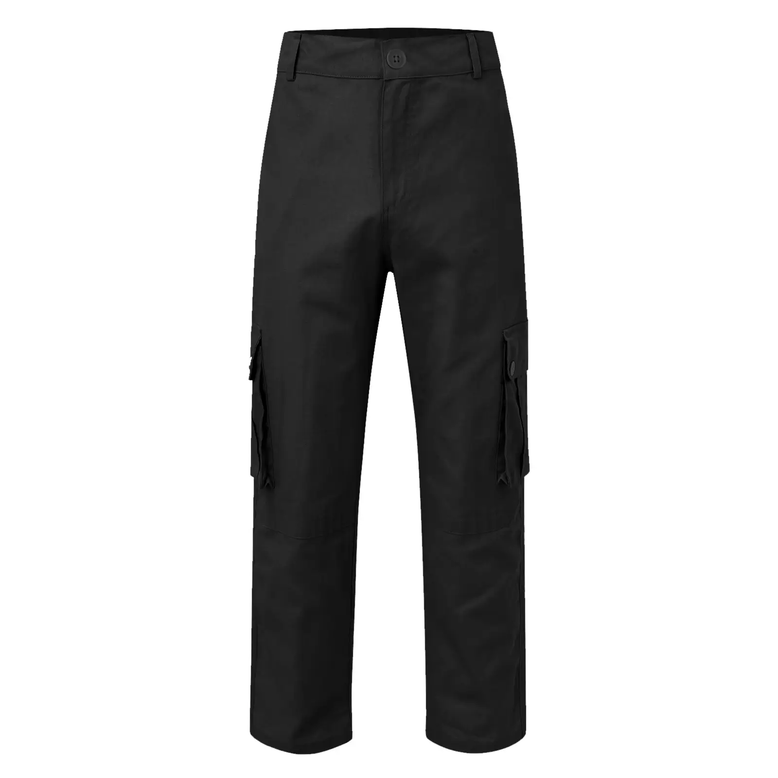 Men's Tan Multi-Pocket Loose Trousers Outdoor Fitness Pants — feature 20