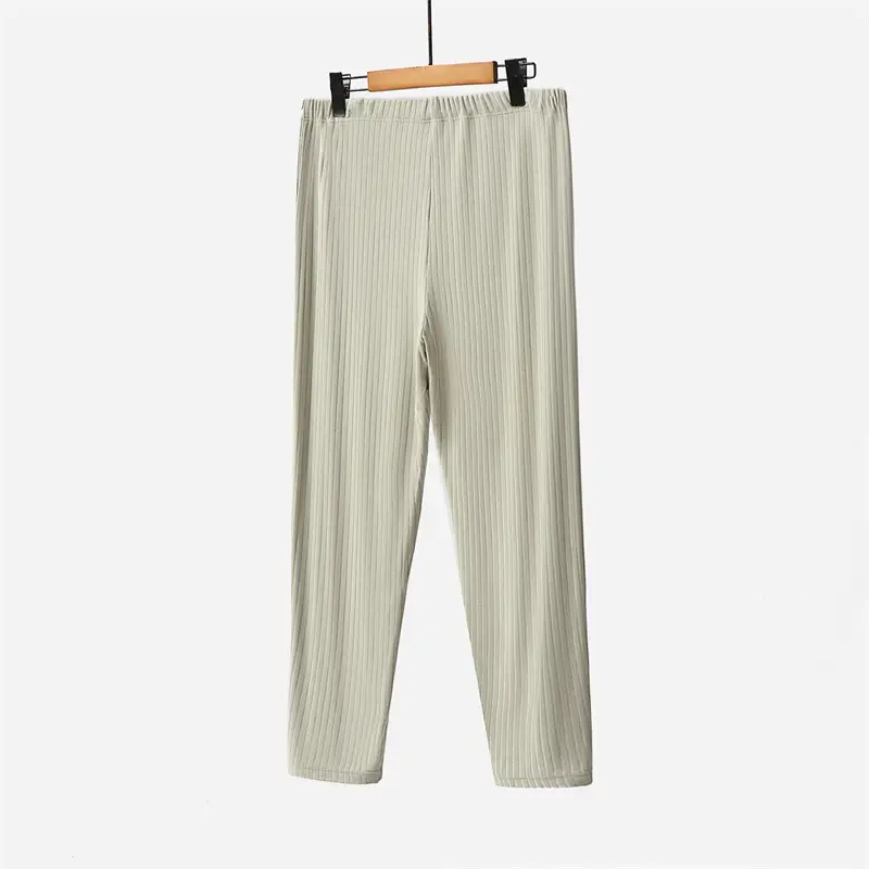 Pregnant Women's Light Blue High Waist Trousers — feature 5