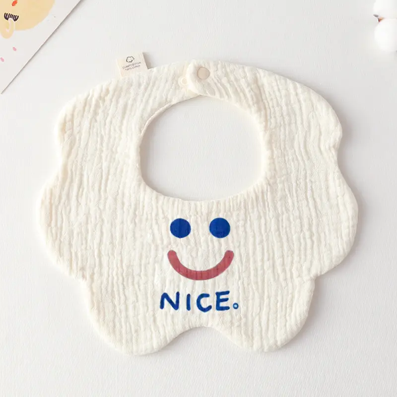 Gauze Flower Wai-Happy Smiling Face