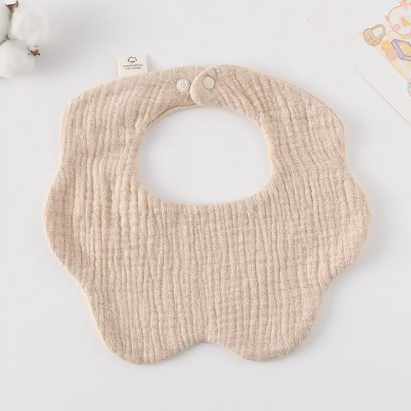 Gauze Flower Wai-Khaki