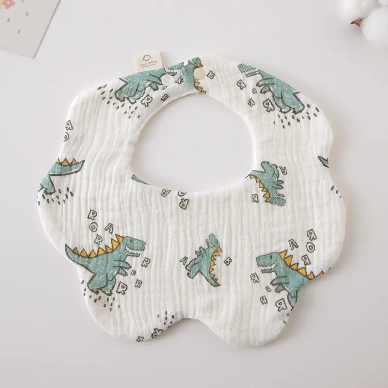 Gauze Flower Wai-Painting Dinosaur