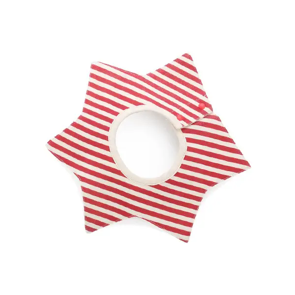 Pure Cotton-Red Stripe
