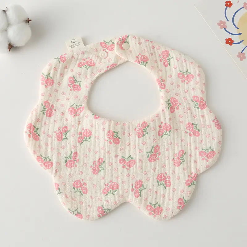 Gauze Flower Wai-Pink Rose