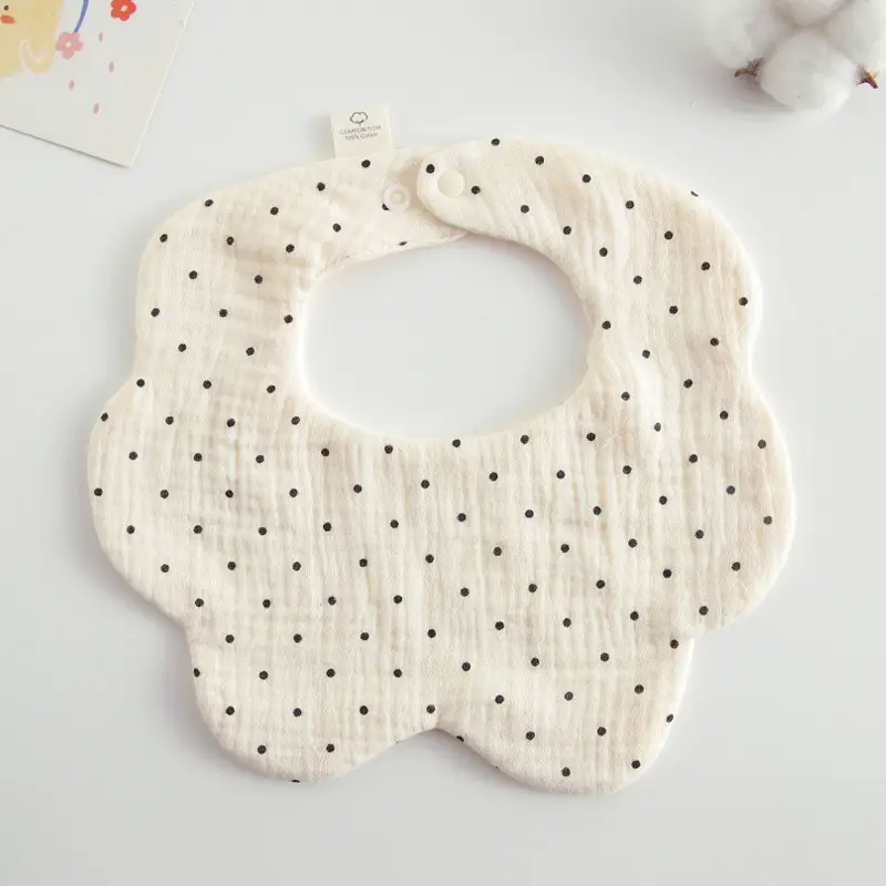 Gauze Flower Wai-Small Wave Dot