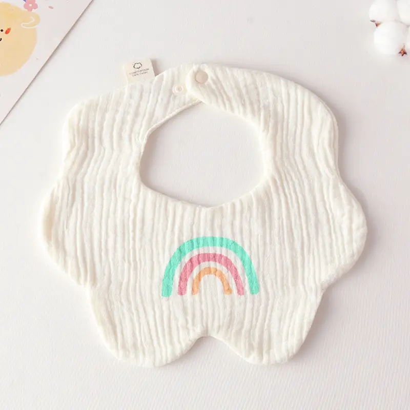 Gauze Flower Wai-Tricolor Rainbow