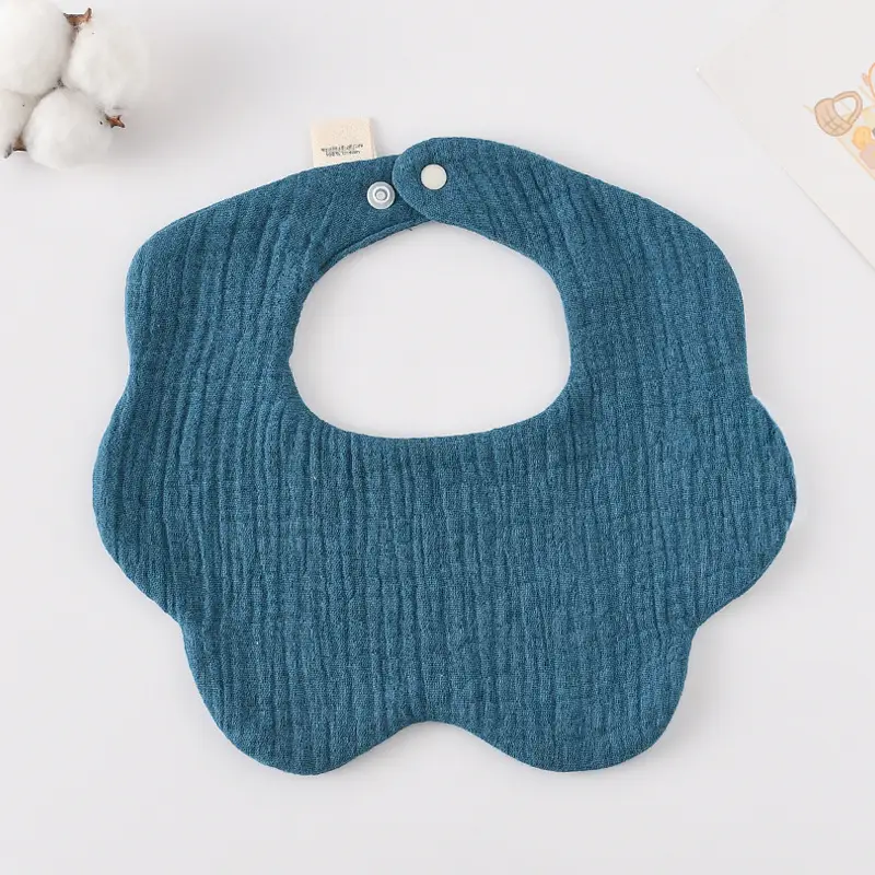 Baby Bib 6-Layer Gauze Floral 360 Degree - Image 158