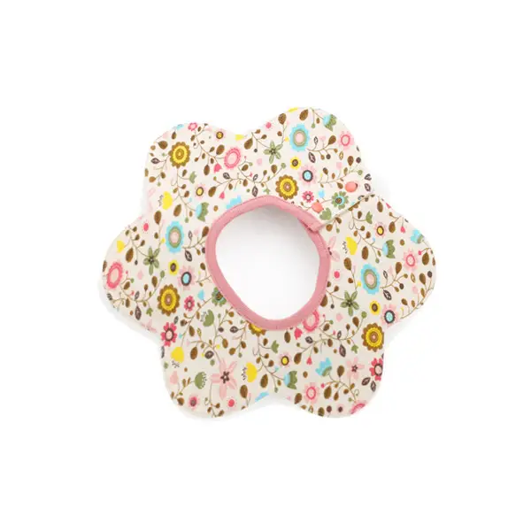 Baby Bib 6-Layer Gauze Floral 360 Degree - Image 222