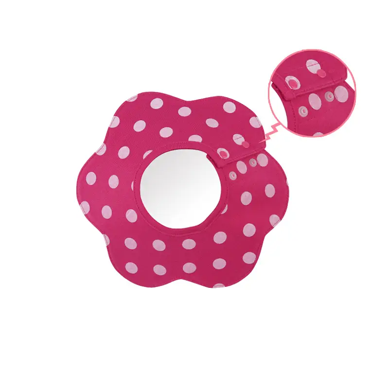 Baby Bib 6-Layer Gauze Floral 360 Degree - Image 238