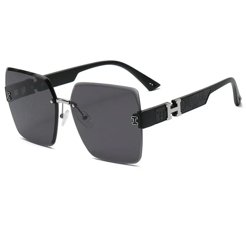 Women's Cut Edge Sunglasses Gradient Color High End Fashion - Image 9