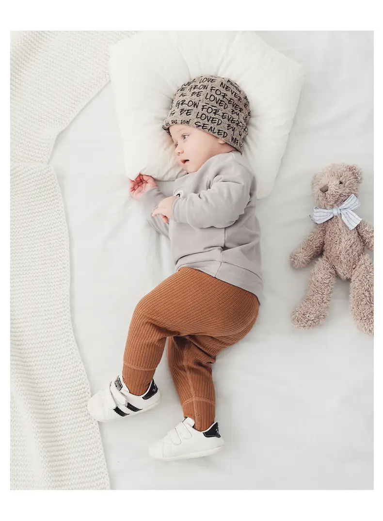 Baby Grey Round Neck Outerwear Set for Boys Girls — feature 20