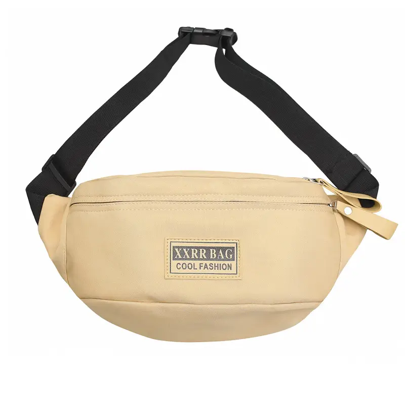 Trendy Brand Crossbody Bag Large Capacity Casual Japanese New Waist Bag Lightweight Sports Shoulder Bag