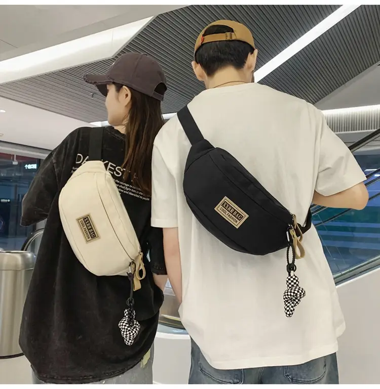 Trendy Brand Crossbody Bag Large Capacity Casual Japanese New Waist Bag Lightweight Sports Shoulder Bag — feature 18